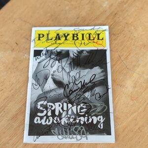Signed Cast Playbill